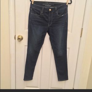 American Eagle stretch jegging dark wash